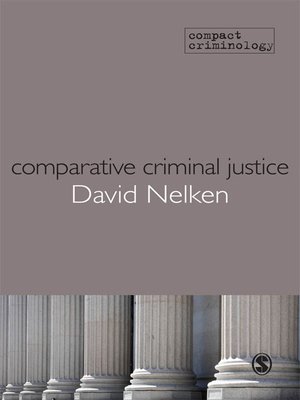 cover image of Comparative Criminal Justice